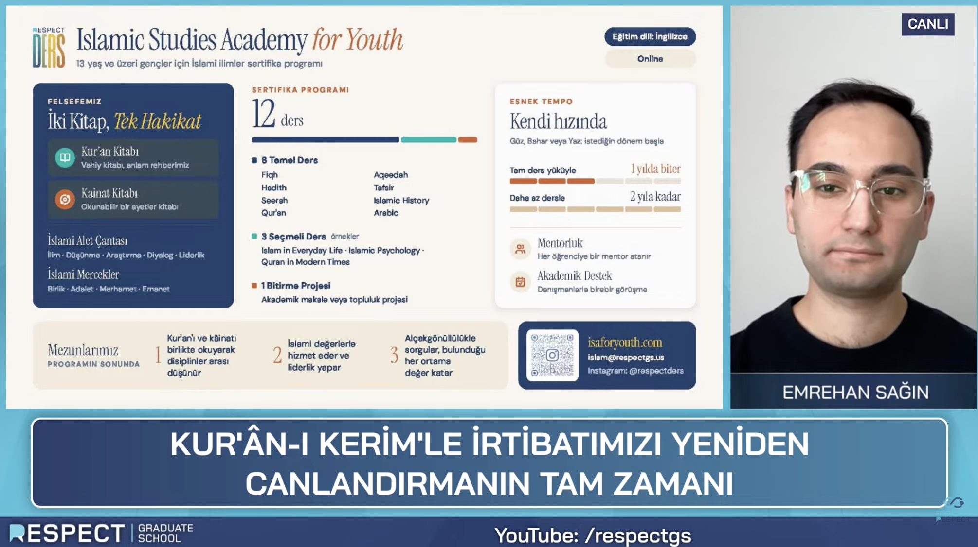 Kuran Okulu'ndan İki Genç Misafir: Abdullah İhsan & Emrehan Sağın